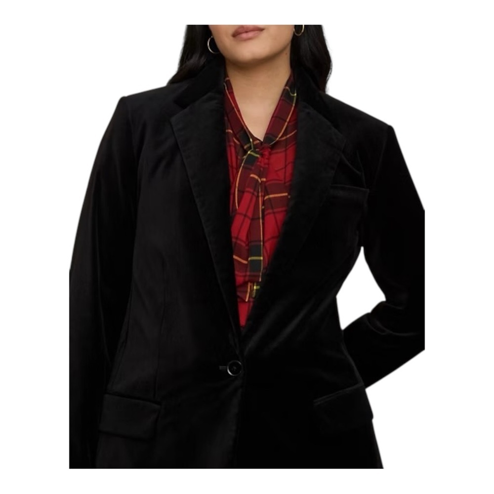 Lauren Ralph Lauren
Stretch Velvet Blazer - Picture 6 of 7